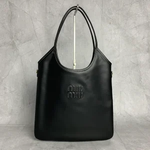 Miu Miu Black Hobo Shoulder Bag image 1