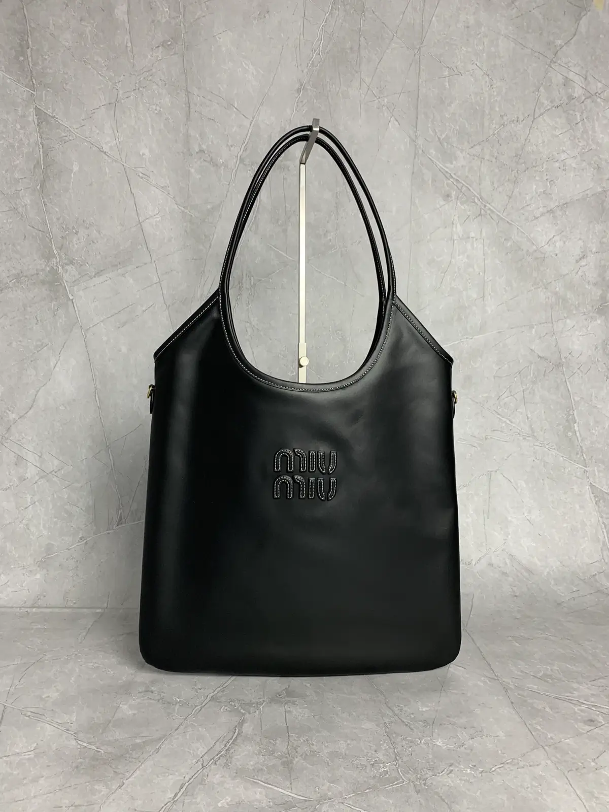 Miu Miu Black Hobo Shoulder Bag image 1