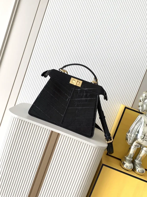FENDI Peekaboo ISeeU Mini Top Handle Bag image 1