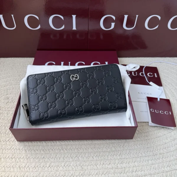 Gucci GG Embossed Zip Around Wallet image 1