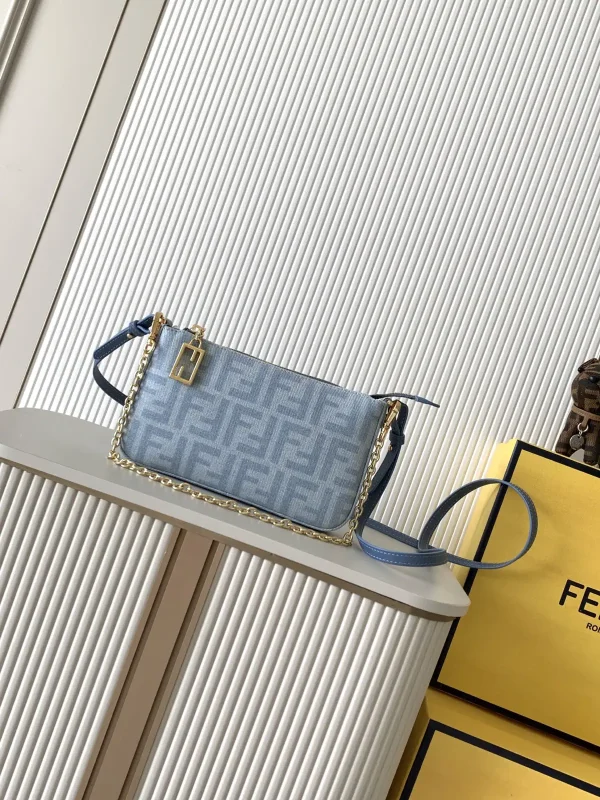 FENDI Monogram Baguette Shoulder Bag image 1