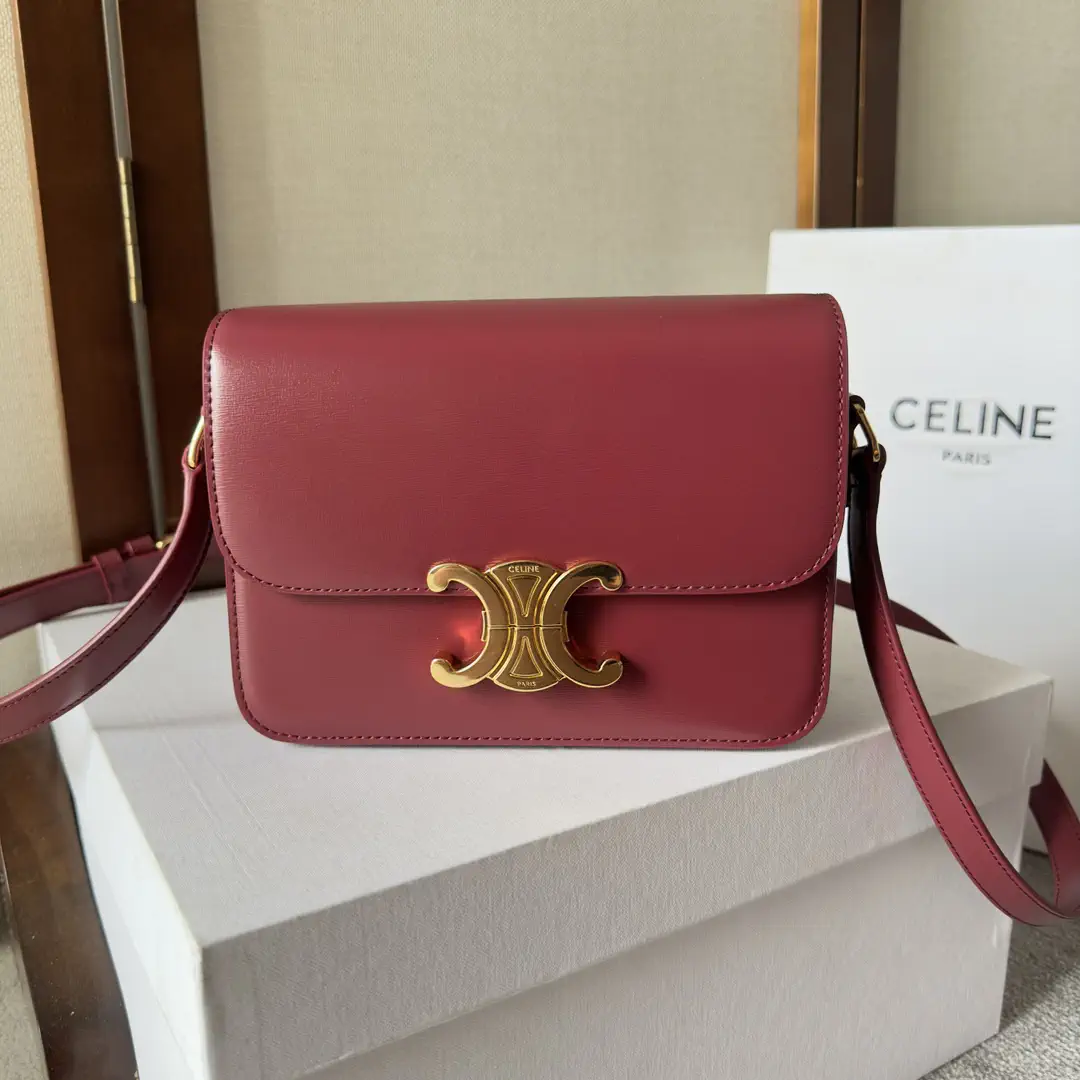 CELINE Teen Triomphe Shoulder Bag image 1