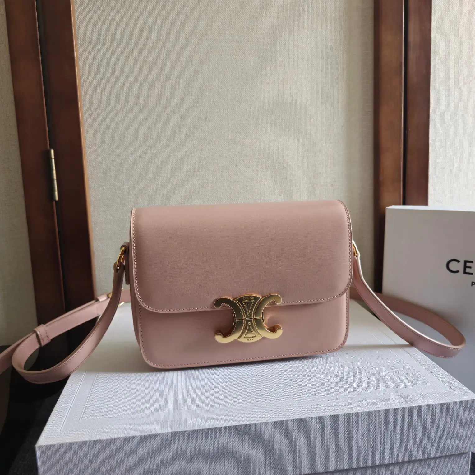 CELINE Triomphe Shoulder Bag image 1