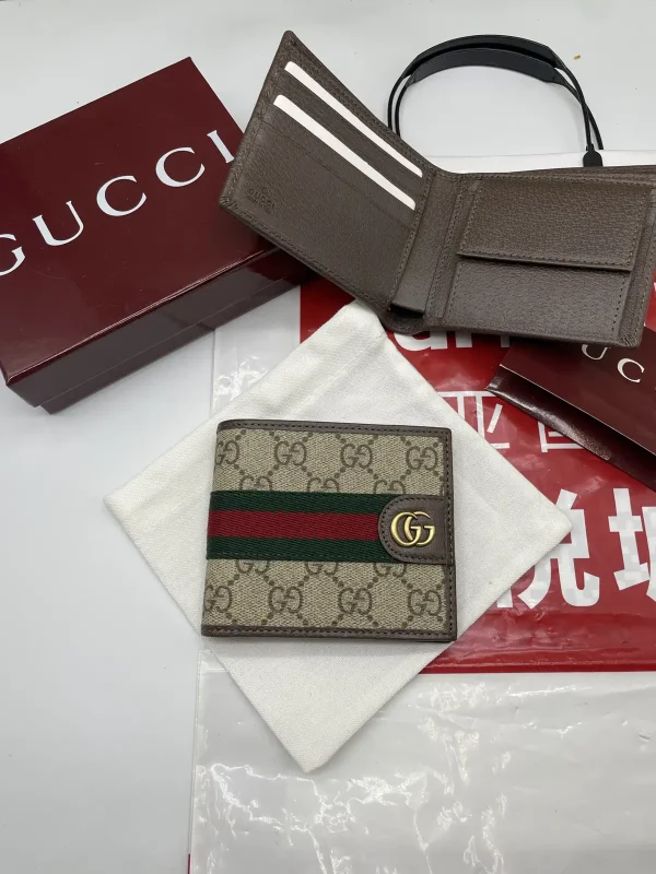 Gucci Ophidia GG Monogram Wallet with Coin Compartment image 1