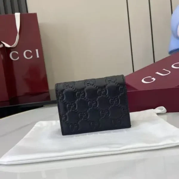 Gucci GG Embossed Leather Wallet image 1