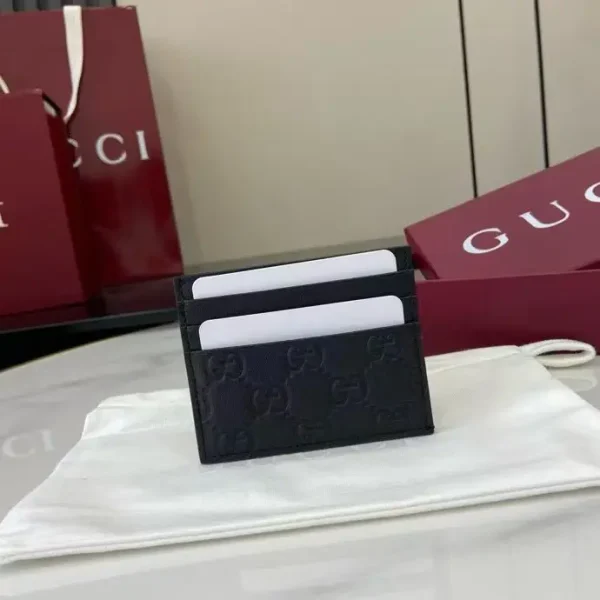 Gucci GG Embossed Card Holder image 1