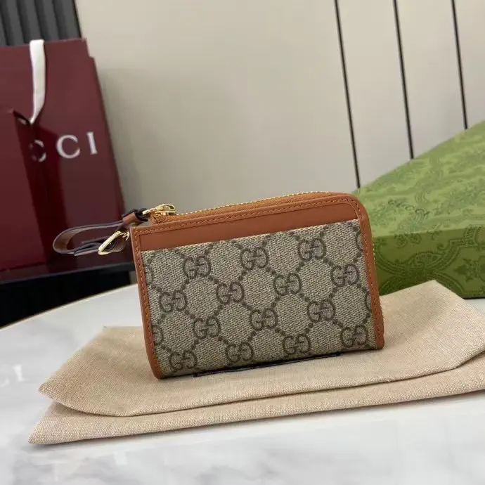 Gucci GG Emblem Monogram Card Holder image 1