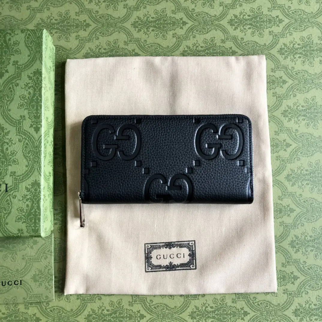 Gucci Super Double G Full-Zip Wallet image 1