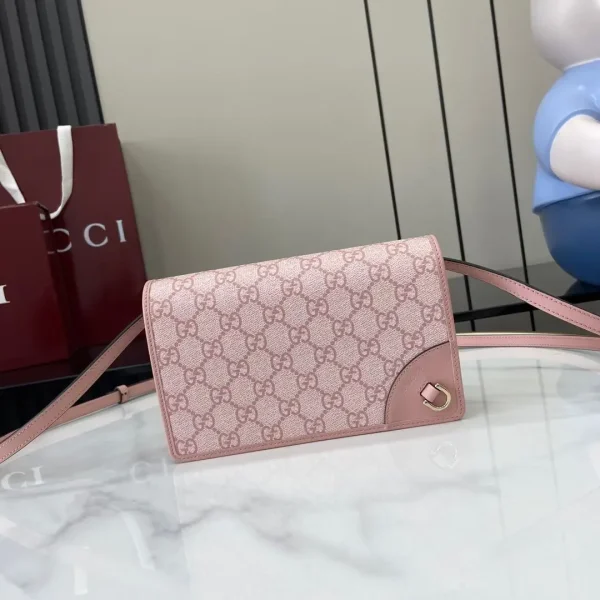 Gucci GG Emblem Monogram Shoulder Bag image 1