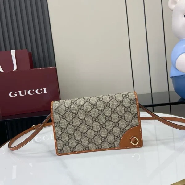 Gucci GG Emblem Super Mini Shoulder Bag image 1