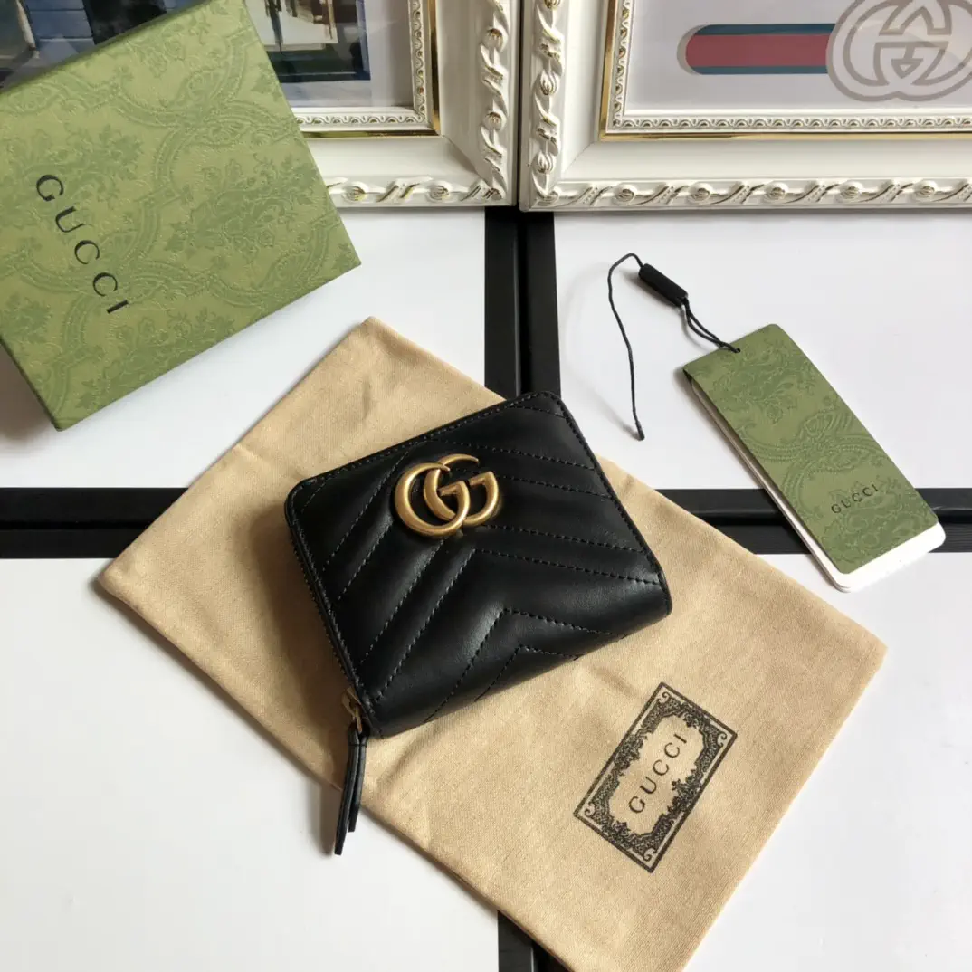 Gucci Quilted Zip Wallet image 1