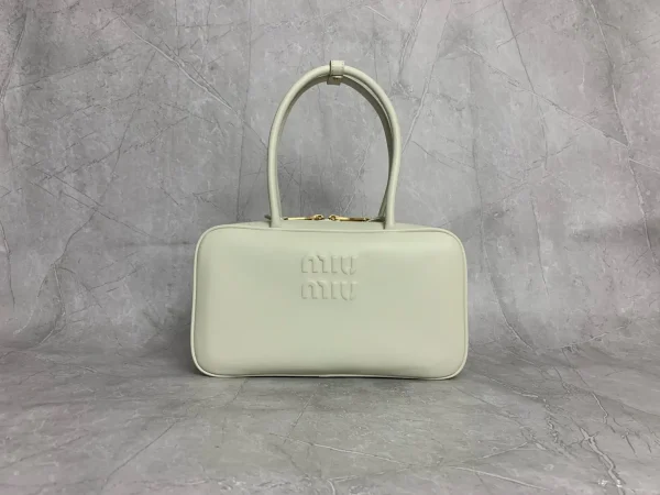 Miu Miu Light Sage Top Handle Bag image 1