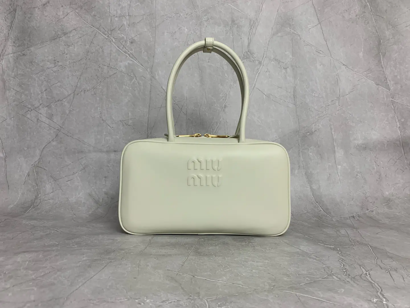 Miu Miu Light Sage Top Handle Bag image 1