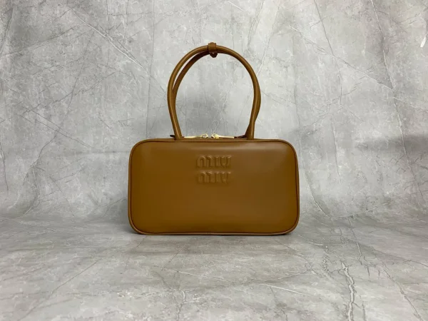 Miu Miu Brown Top Handle Bag image 1
