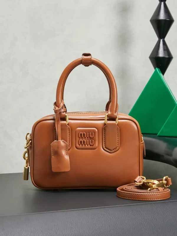 Miu Miu Brown Top Handle Bag image 1
