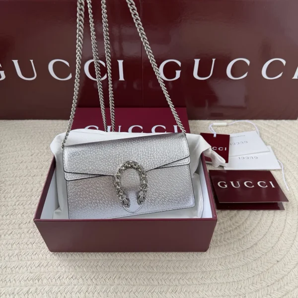 Gucci Silver Chain Shoulder Bag image 1