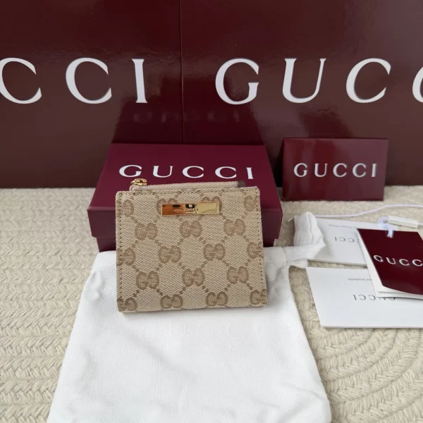 Gucci Monogram Canvas Wallet image 1