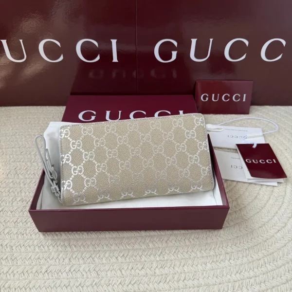 Gucci Monogram Zip Around Wallet image 1