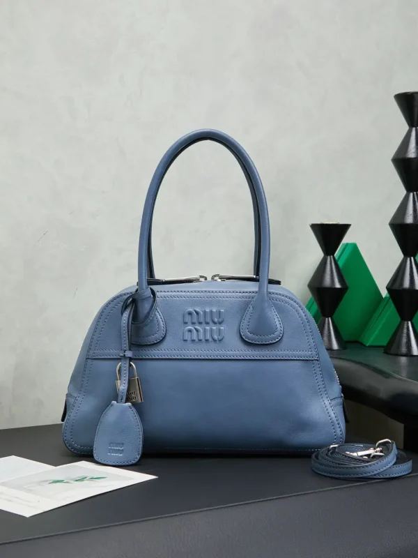 Miu Miu Blue Top Handle Bag image 1