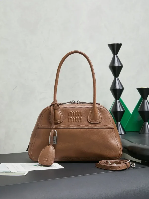 Miu Miu Brown Top Handle Bag image 1