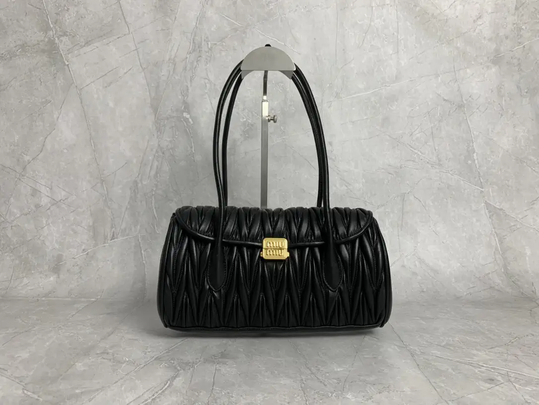 Miu Miu Quilted Leather Shoulder Bag image 1
