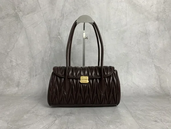 Miu Miu Quilted Leather Shoulder Bag image 1