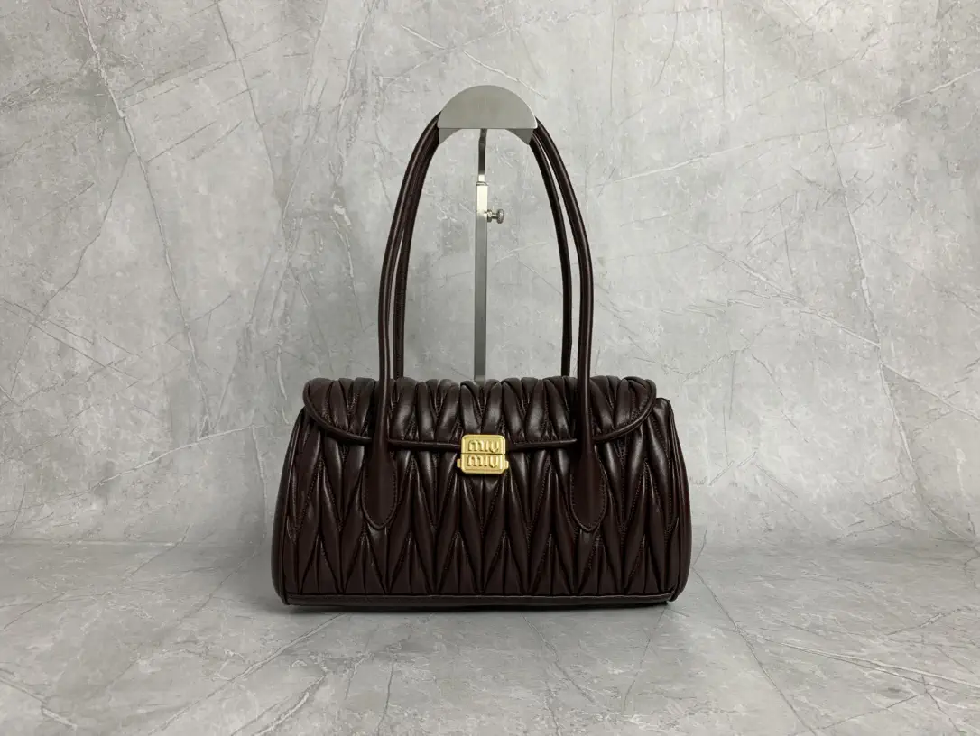 Miu Miu Quilted Leather Shoulder Bag image 1