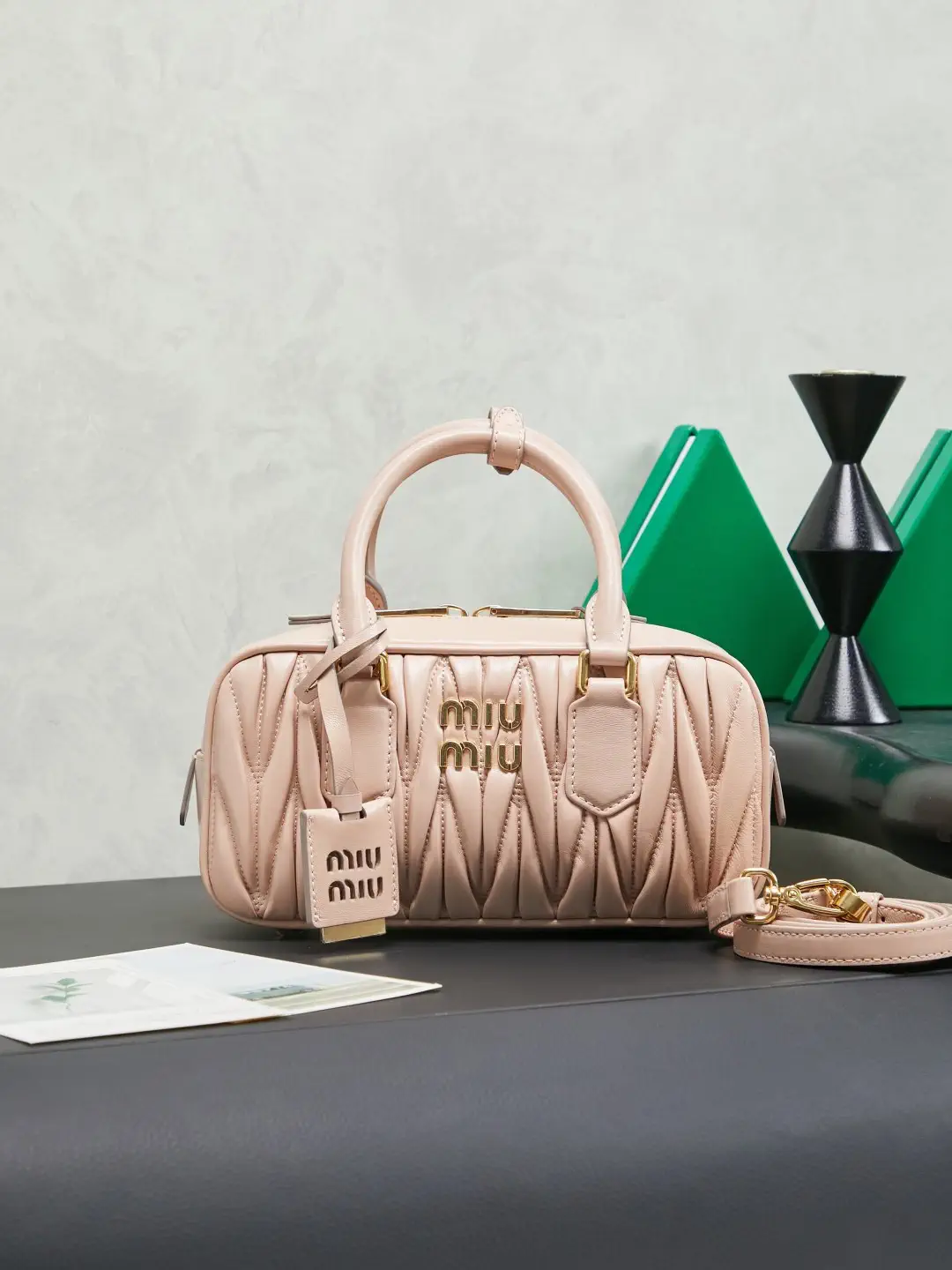 Miu Miu Matelasse Top Handle Bag image 1