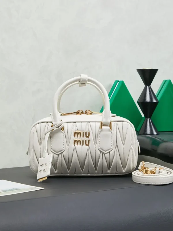 Miu Miu Quilted Top Handle Bag image 1