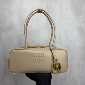 Miu Miu Beige Top Handle Bag image 1