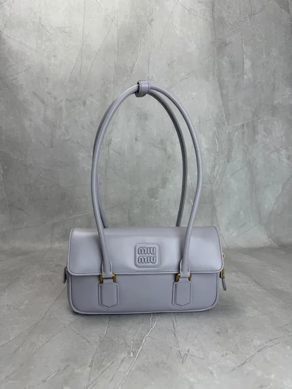 Miu Miu Light Purple Leather Shoulder Bag image 1