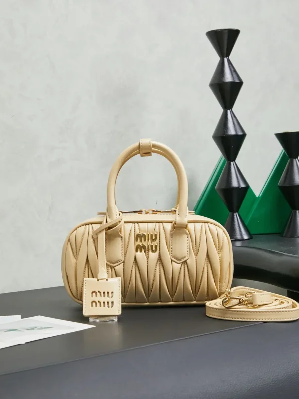 Miu Miu Quilted Mini Top Handle Bag image 1