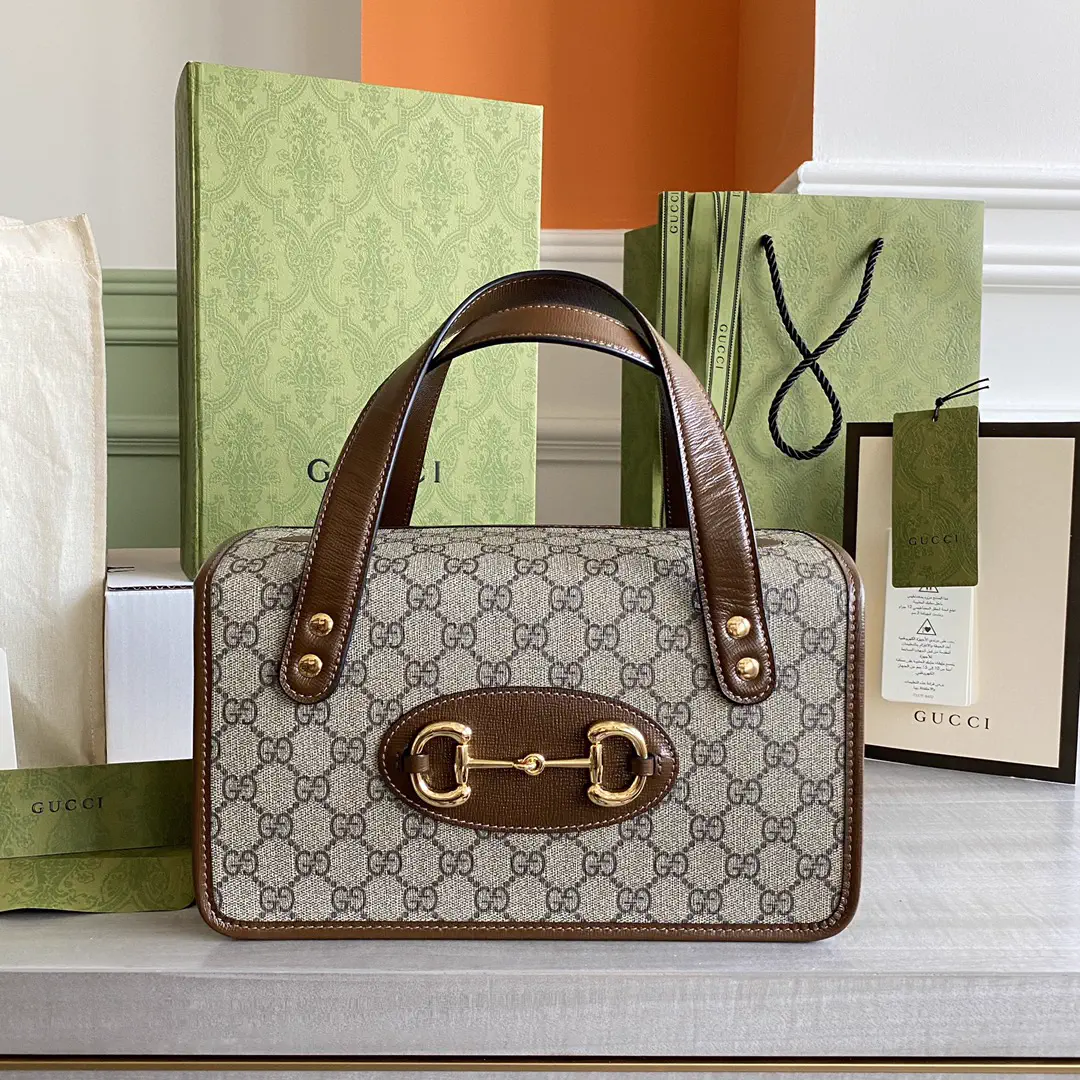 Gucci 1955 Horsebit Monogram Top Handle Bag image 1