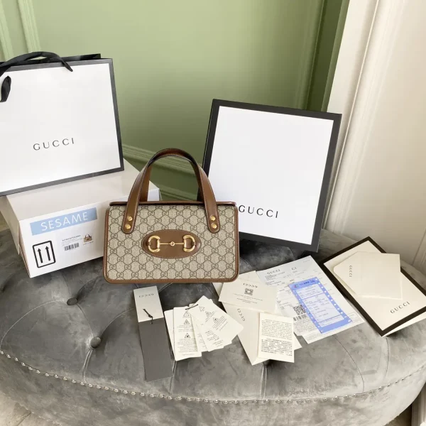 Gucci Monogram Top Handle Bag image 1