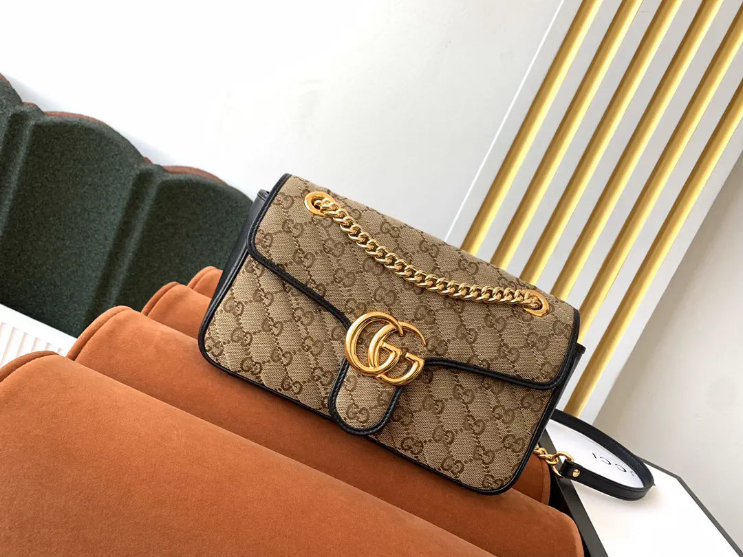 Gucci GG Monogram Marmont Shoulder Bag image 1