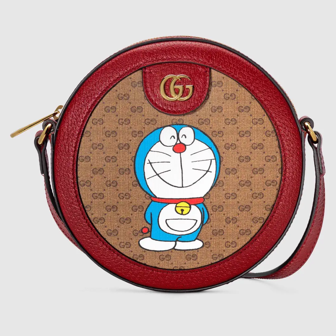 Gucci Doraemon Collaboration Round Crossbody Bag image 1