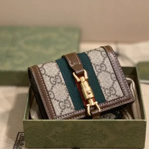 Gucci Jackie 1961 Monogram Card Holder image 1
