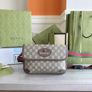 Gucci GG Monogram Belt Bag with Web Strap image 1