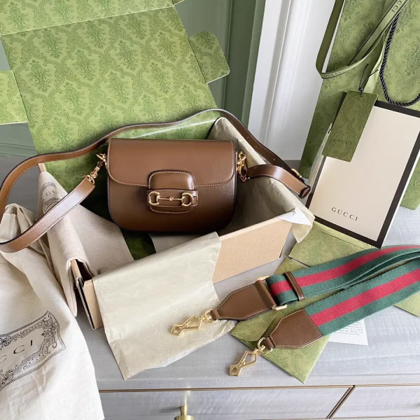Gucci Horsebit Shoulder Bag with Interchangeable Straps image 1