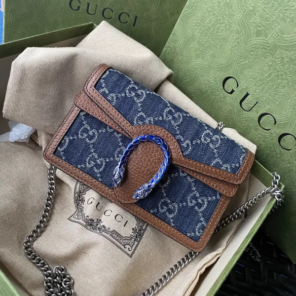 Gucci Mini Dionysus Denim Crossbody Bag image 1
