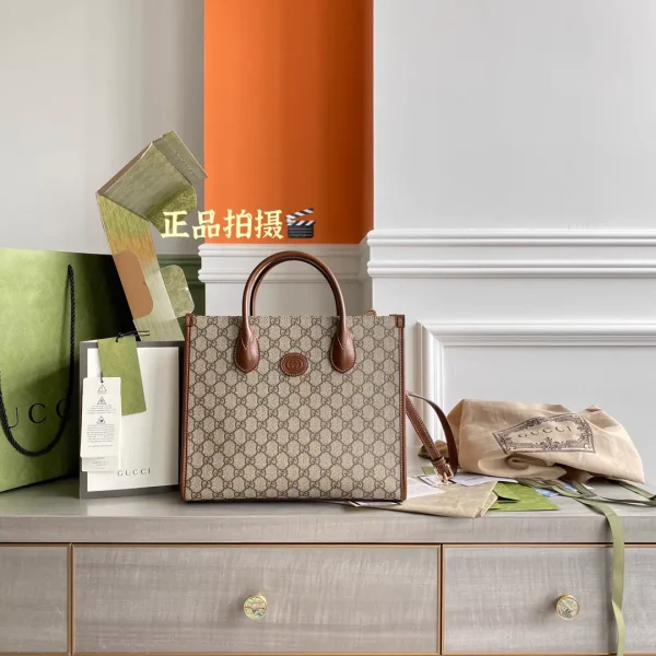 Gucci Monogram Top Handle Bag image 1