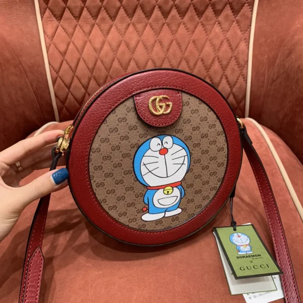 Gucci Doraemon Collaboration Round Crossbody Bag image 1