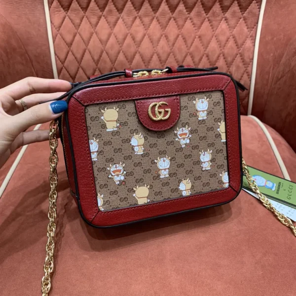 Gucci Doraemon Collaboration Monogram Crossbody Bag image 1