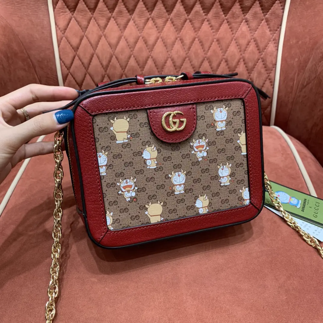 Gucci Doraemon Collaboration Monogram Crossbody Bag image 1