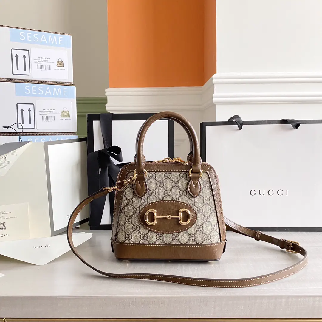 Gucci Horsebit 1955 Monogram Top Handle Bag image 1