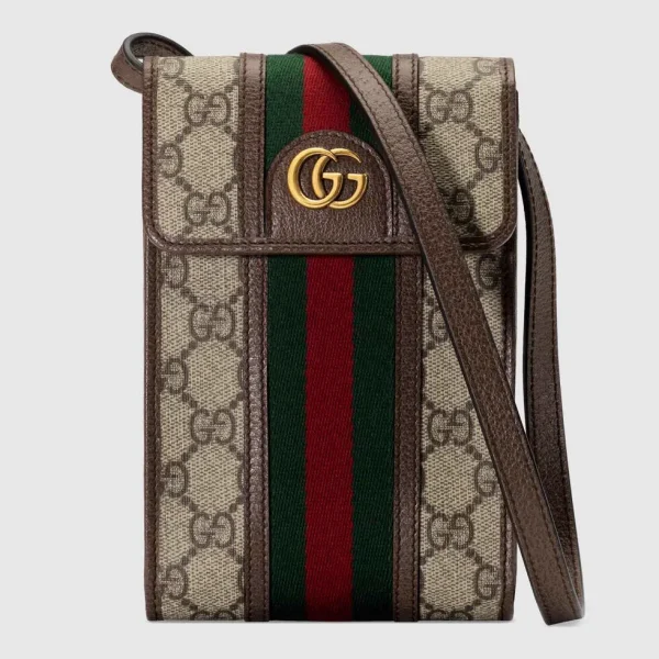 Gucci Monogram Web Stripe Crossbody Bag image 1