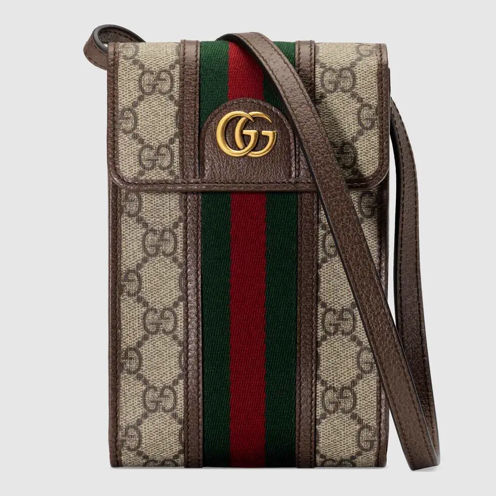 Gucci Monogram Web Stripe Crossbody Bag image 1