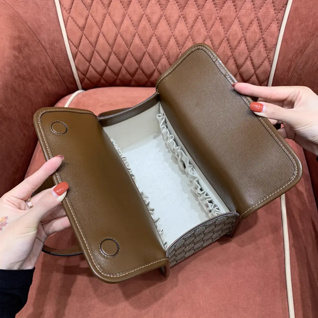 Gucci Brown Toiletry Bag image 1