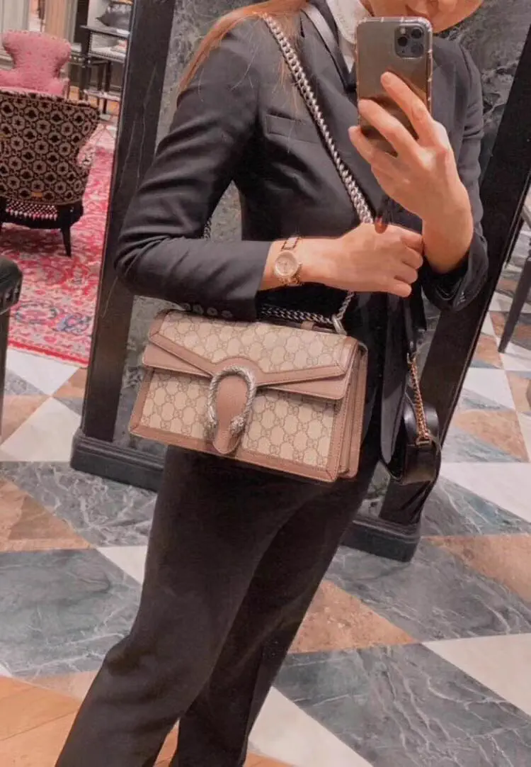 Gucci Monogram Shoulder Bag image 1