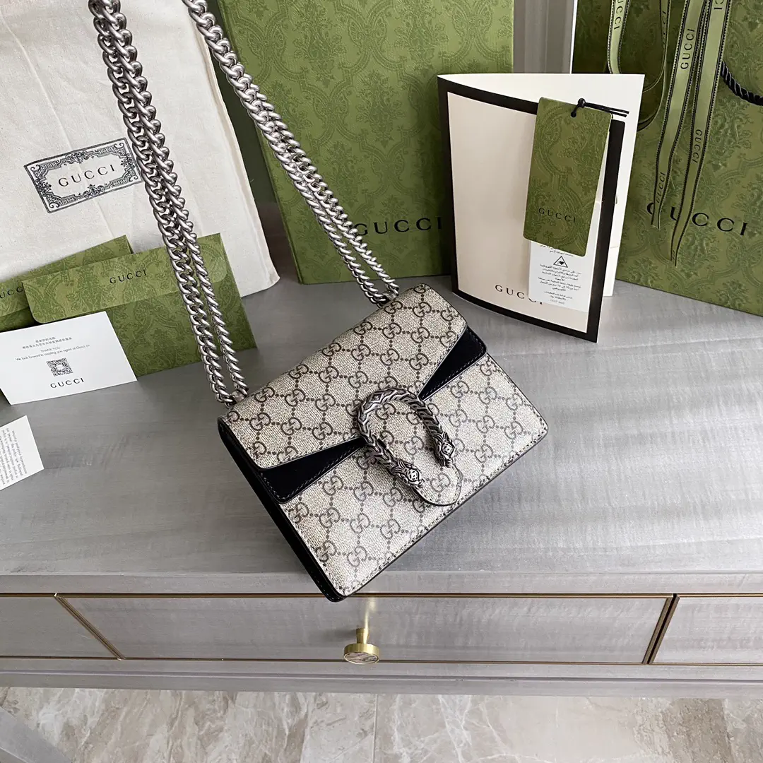 Gucci Monogram Dionysus Shoulder Bag image 1